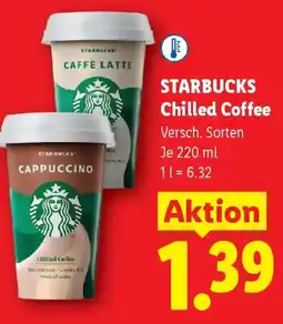 Lidl Starbucks chilled coffee Angebot