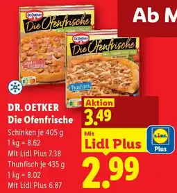 Lidl Dr. Oetker Die Ofenfrische Angebot