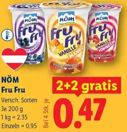 Lidl NÖM Fru Fru Angebot