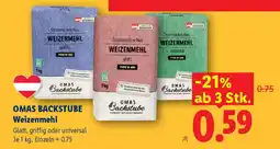 Lidl Omas backstube weizenmehl Angebot