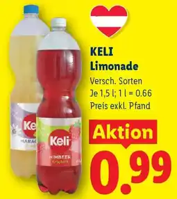 Lidl Keli limonade Angebot