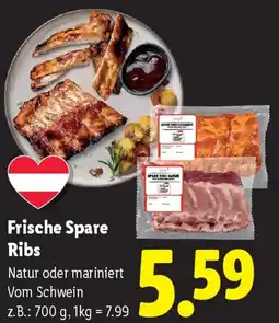 Lidl Frische Spare Ribs Angebot