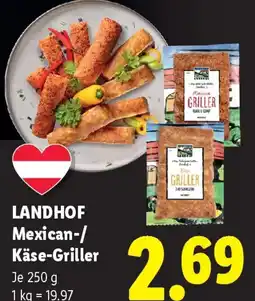 Lidl LANDHOF Mexican-/ Käse-Griller Angebot