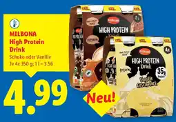 Lidl Milbona high protein drink Angebot