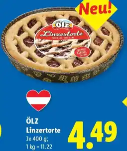 Lidl Ölz linzertorte Angebot