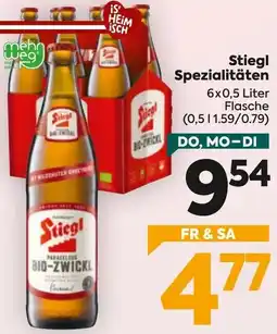 Billa Stiegl Spezialitäten Angebot