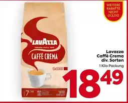 Billa Lavazza Caffè Crema Angebot