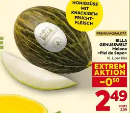 Billa Billa genusswelt melone piel de sapo Angebot