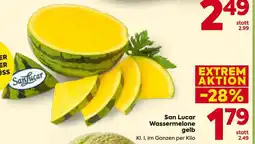 Billa San Lucar Wassermelone gelb Angebot