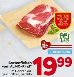 Billa Bratenfleisch vom almo-rind Angebot