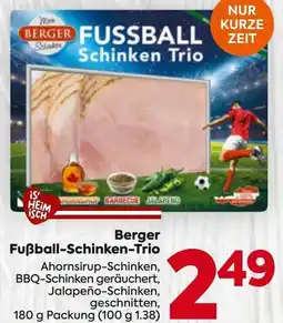 Billa Berger Fußball-Schinken-Trio Angebot
