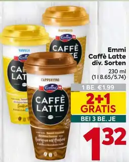 Billa Emmi Caffè Latte div. Sorten Angebot