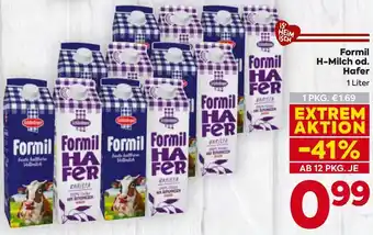 Billa Formil H-Milch od. Hafer Angebot