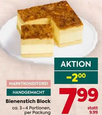 Billa Bienenstich Block Angebot