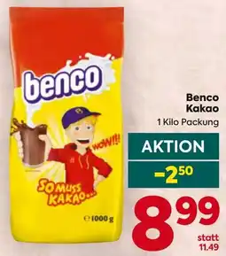 Billa Benco Kakao Angebot