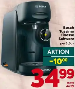 Billa Bosch Tassimo Finesse Schwarz Angebot