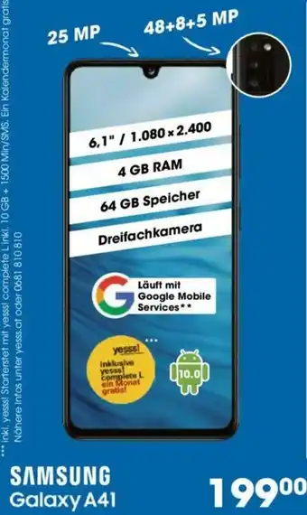 Libro Samsung Galaxy A41 Angebot