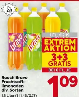 Billa Rauch Bravo Fruchtsaft- limonaden Angebot