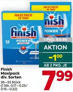 Billa Finish Maxipack Angebot