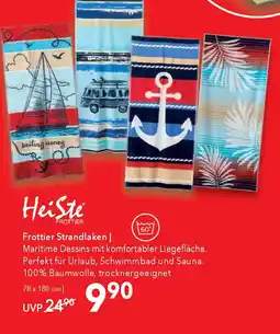 Matratzen Concord Heiste frottier strandlaken Angebot