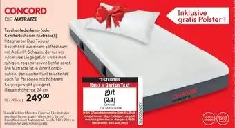 Concord die matratze