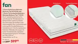 Matratzen Concord 7-Zonen Kaltschaum-Matratze Medicare Top KS H3 | H4 oder 7-Zonen Tonnentaschenfederkern- Matratze Medicare Angebot