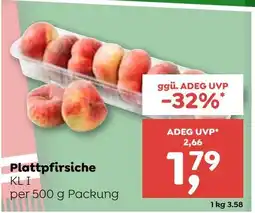 ADEG Plattpfirsiche Angebot