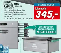 Bauhaus Zendure solarmodul 460w Angebot