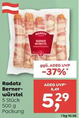 ADEG Radatz Berner- würstel Angebot