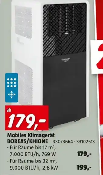 Mobiles klimagerät boreas/khione