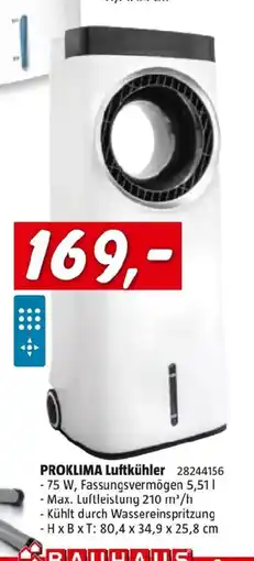 Bauhaus Proklima luftkühler Angebot