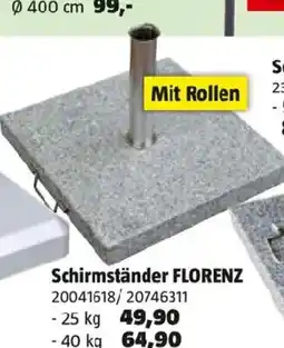 Bauhaus Schirmständer florenz Angebot