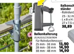 Bauhaus Balkonhalterung Angebot