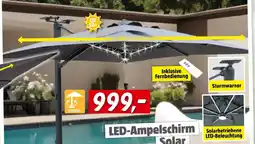 Bauhaus Led-ampelschirm solar Angebot
