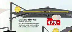 Bauhaus Ampelschirm ax my zone Angebot
