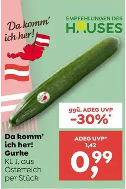 ADEG Da komm' ich her! Gurke Angebot