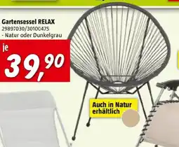 Bauhaus Gartensessel relax Angebot