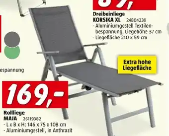 Bauhaus Rollliege maja Angebot