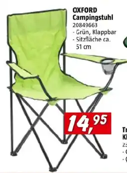 Bauhaus Oxford campingstuhl Angebot