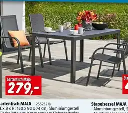 Bauhaus Gartentisch Maja Angebot