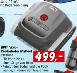 Bauhaus Bwt akku- poolroboter mypool Angebot