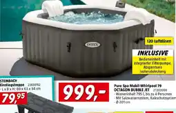 Bauhaus Pure spa mobil-whirlpool 79 octagon bubble jet Angebot