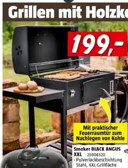 Bauhaus Kingstone kms holzkohlegrill black angus xxl Angebot