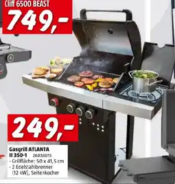 Bauhaus Gasgrill atlanta Angebot