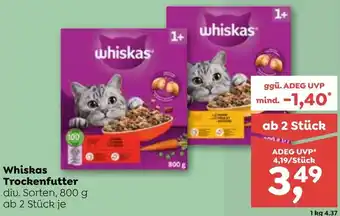 ADEG Whiskas Trockenfutter Angebot