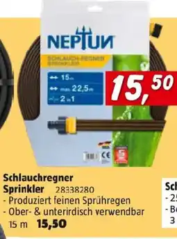 Bauhaus Schlauch regner sprinkler Angebot