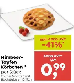 ADEG Himbeer- Topfen Körbchen Angebot