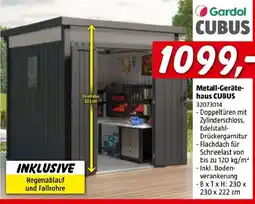 Bauhaus Metall-Geräte- haus CUBUS Angebot