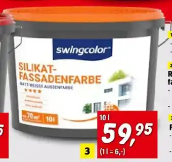 Bauhaus swingcolor Silikat-Fassadenfarbe Angebot