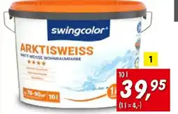 Bauhaus swingcolor Wandfarbe Arktisweiß Angebot